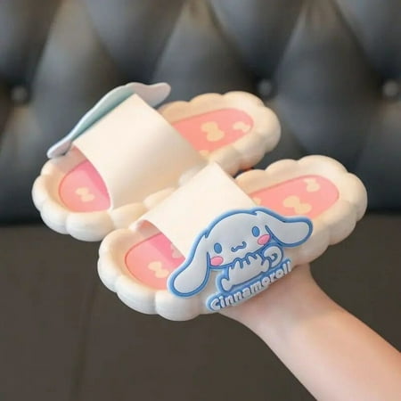 

Sanrios Hello Kittys Children Slippers Anime Figure Kawaii Summer Cartoon Soft Bottom Non-Slip Indoor Outdoor Slippers Gift