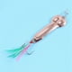 thumbnail image 5 of 4 Pieza Gancho Aparejo Señuelos de Pesca Vibrador Cuchara Cebo Rotatorio Gancho Aparejo Menear (Oro Rosa 21G), 5 of 5