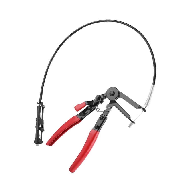 Eigraketly Alicates de abrazadera de manguera larga, alambre Flexible, abrazadera de manguera de largo alcance, herramienta de reparación de tuberías de Jardín y Patio Eigraketly TO004802-00
