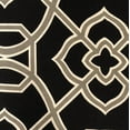 thumbnail image 3 of Plutus Terra Bell Black and Beige Luxury Throw Pillow, 3 of 3