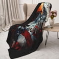thumbnail image 3 of Sikiie USA Bald Eagle Cozy Flannel Fleece Throw Blanket: Lightweight & Thick for All Seasons - Perfect for Women, Men, & Kids"50"x40", 3 of 6