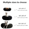 thumbnail image 3 of Cama para perros HACHIKITTY Calming Donut Cuddler para perros medianos y grandes, 3 of 7