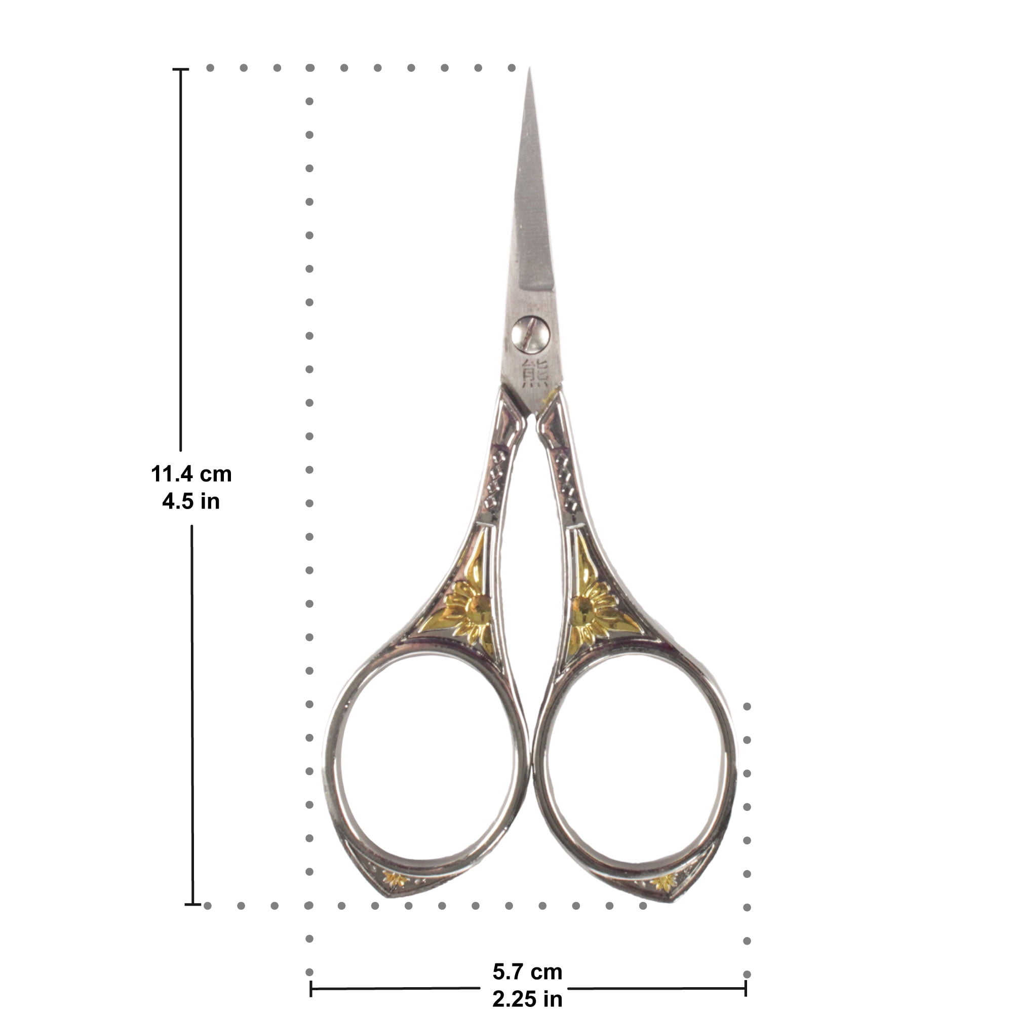 JubileeYarn Sun Motif Embroidery Craft Scissors - Assortment - 30 Pairs
