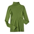 thumbnail image 5 of XIAOCHA Womens Sweaters Classic Turtleneck Knit Pullover Sweater Top Fall Versatile Solid Slim Fit Soft Comfortable Casual Blouses, 5 of 5