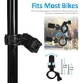 thumbnail image 4 of Rear View Camera, 8-led Bike Mirror Camera With View Rotatable 8-led Vision View Camera 150° Wide Mountain Road Bike 1080p Rear With 4.3 Compatible With Mirror 1080p Wide View Vision 150°, 4 of 7
