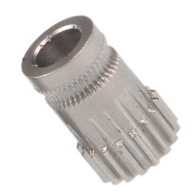 Bearachild Engranaje de extrusión Boquilla de extrusión de acero inoxidable Piezas de extrusor de impresora 3D mini firme, barra de luz, Impresoras 3D 3#