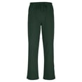 thumbnail image 4 of Pantalones Casuales de Color Sólido de Verano de Moda Mezcla de Lino de Poliéster para Hombres, 4 of 9