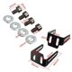 thumbnail image 4 of Riwesomey 1 par 12V 10W 1200LM rojo blanco azul Universal coche Angel Eyes anillos de luz antiniebla proyector COB LED lámpara antiniebla Bombillas para automóviles blanco+rojo Riwesomey CZ8156-01B, 4 of 6