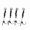 2#(fourinoneboard), variant on Bottom Fishing Rig with Screw Hook 4-Pack, Durable and Easy to Use for Carp and Catfish Fishing