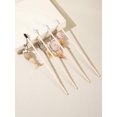 thumbnail image 3 of Wooden Cat Teaser With Feather, Bell, Mice Toy, And String, Color Random, 3 of 5