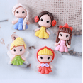 thumbnail image 3 of Accesorios de decoración de resina Relleno de barro de cristal Adornos lindos DIY Pinza para el cabello Adorno para la caja del teléfono Manualidades para álbumes de recortes, Red Hat Girl 10pcs brillar Juguete, 3 of 5