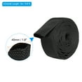 thumbnail image 2 of Unique Bargains 1.8' ID 10FT Nylon Protective Hose Sleeve, Cable Cover Sheath Protection, Black, 2 of 4