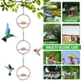 thumbnail image 5 of 3Pcs Hummingbird Feeder for Outdoors Stackable Hanging Hummingbird Feeder Creative Bird Feeder with Metal Frame Effortless to Clean for Garden Backyard Patio Tree, 5 of 7