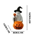 thumbnail image 7 of Stijggn Halloween Figurines Halloween Decorations Indoor Resin Ghost Sculpture Statue Cute Halloween Decorations Spooky Decor for Desk Tabletop Centerpieces, 7 of 7