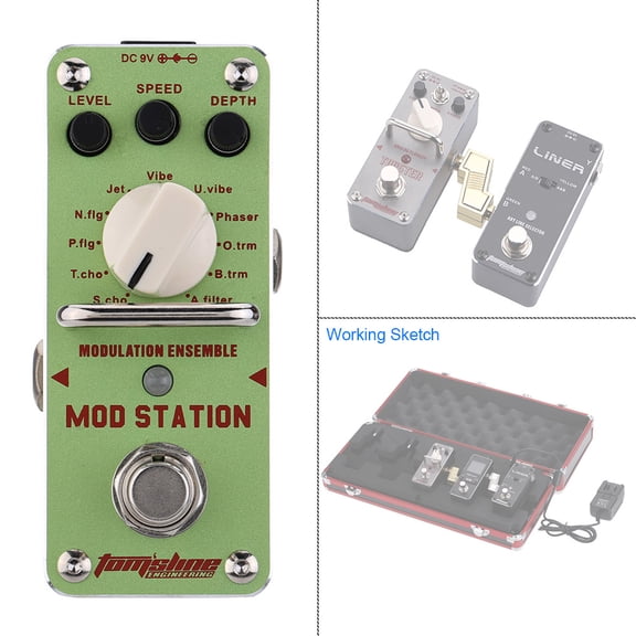 Effect Pedal,Mod Station Ensemble Station Ensemble Pedal Buzhi Hxber Aroams-3 Pedal Eryue Ams-3 Rusuo