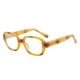 thumbnail image 5 of Gafas de sol cuadradas con montura de carey retro, lisas y antiluz azul, cuadradas y redondas, para mujer, de alta gama., 5 of 7