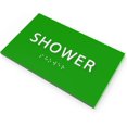 thumbnail image 2 of ADA CENTRAL SIGNS - 6" X4" Shower Sign - ADA Compliant Tactile Graphics Grade 2 Braille Text | Wall Mount Plastic Signs for Shopping Malls, Offices, Hotels, Schools, Apartments, and Restaurants, 2 of 7