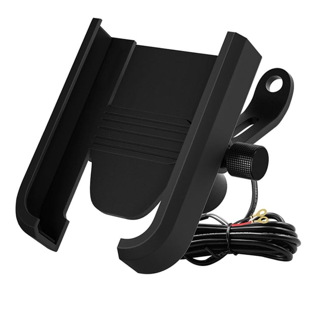 Soporte Para Teléfono Móvil Para Motocicleta, Batería Para Coche, Bicicleta Eléctrica, Montar En Bicicleta, A Prueba De Golpes, Navegación Fija, Soporte Para Teléfono Móvil Yuarrent VI008649-02