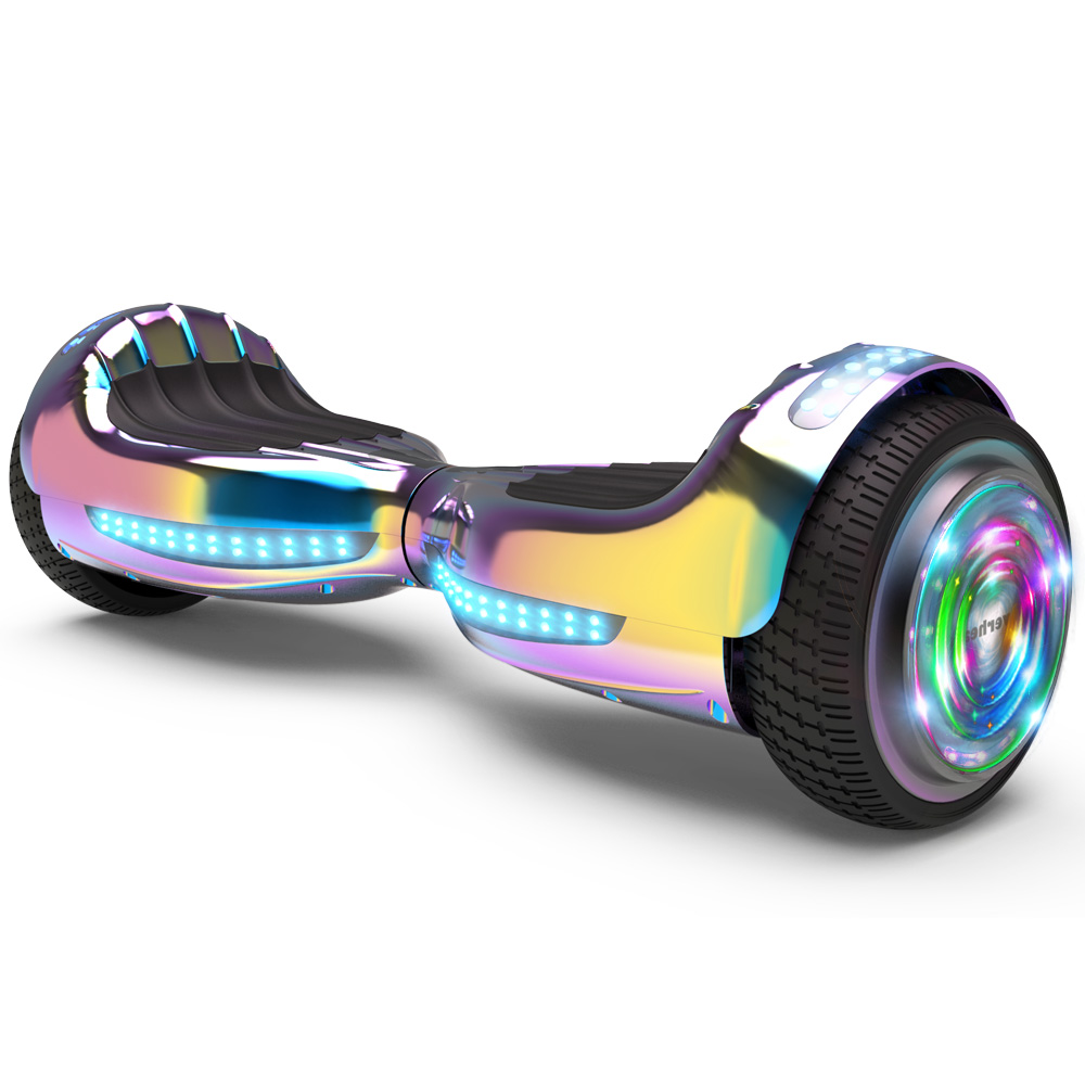 Flash Wheel UL 2272 Certified Hoverboard 6.5" Bluetooth Speaker with