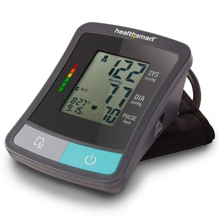 Mabis Blood Pressure Monitor Arm Cuff Standard Digital Wireless Portable Blood Pressure Gauge Kit Monitors For Pulse, Irregular Heartbeat, And High & Low Blood (Best Digital Blood Pressure Monitor For Home Use In India)