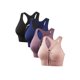 thumbnail image 2 of 4 Uds. Sujetadores Deportivos Con Cremallera Frontal, Cómodos Y Agradables A La Piel, Sujetadores Íntimos Diarios Racerback, Ropa Interior Y Lencería Para Mujer, 2 of 4