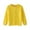 B8476 Yellow, variant on Bysome Toddler Girls Coat Baby Boy Solid Knit Sweater Round Neck Long Sleeve Pullover Sweatshirt Fall Winter Clothes Long Sleeve Cute Print Kids Coat Black Size 12-18 Months