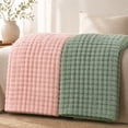 thumbnail image 6 of Soft Cozy Flannel Blankets 59X79 Inches Oversized Throw, Comfortable for Reading on Sofa and Napping, Thoughtful Gift for Mom and Dad 1 Pack, 6 of 7