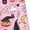 Pink, variant on Pajama Sets for Women 2 Piece Comfortable Halloween Satin Button Down Long Pants Pajamas for Women