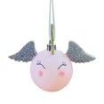 thumbnail image 1 of Bola navideña bola con alas de ángel bola con cara sonriente bola colgante decorativa/bola-plástico alas-EVA+polvo de plata/125cm/13x10x1050 ANGGREK  Otros, 1 of 7