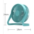 thumbnail image 7 of LINLIN USB Desk Fan, Mini Portable Fan with 2 Speeds Adjustable Table Fan Personal Desktop Fans for Home Office Outdoor, 7 of 7