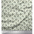 thumbnail image 1 of Soimoi Polyester Crepe Fabric Floral Shirting Print Sewing Fabric Yard 52 Inch Wide, 1 of 3