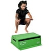 Trapezoid Foam Vaulting Box Jumping Box Gymnastics Plyometric Fitness Training Green
