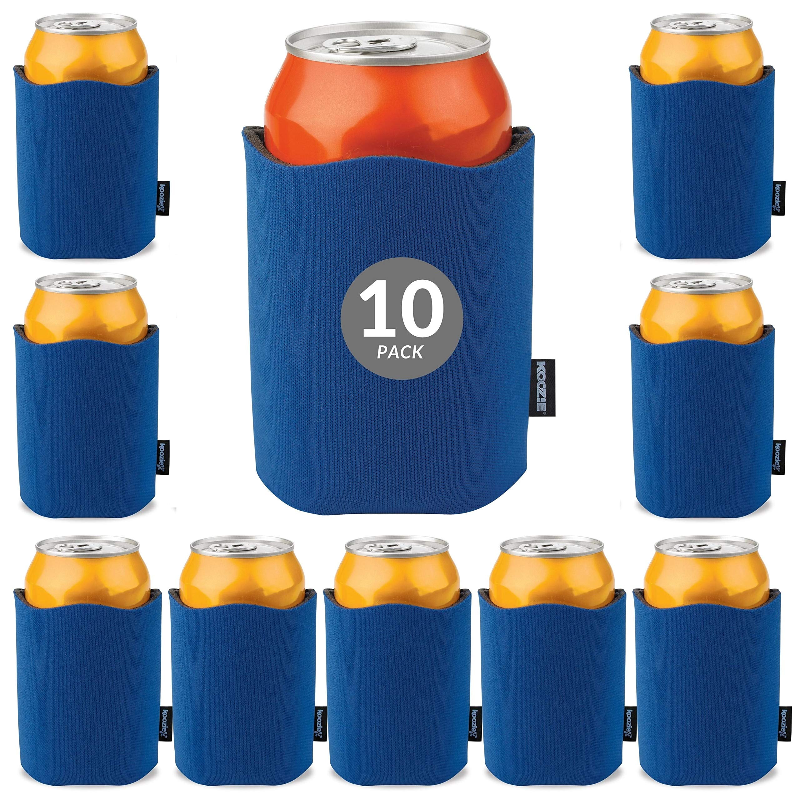 Weddings Party Favors Baseball 6 Pack Reusable Neoprene Collapsible Beer Koozies Holder Beer Can Cooler Sleeves for BBQ Beer Coozies for Cans Events 