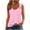 AA-Pink, variant on QATAINLAV Tank Top for Women 2025 Casual Summer Loose Fit Vest Shirts Fashion O Ring Shoulder Sleeveless Shirts Solid Color Camisole Vacation Tops Black M