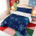 thumbnail image 2 of Manfei Country Xmas Pink Christmas Full Size Comforter Sets,Winter Holiday Bedding Comforter Set,Xmas Reversible,3pcs,1 Comforter and 2 Pillowcases, 2 of 7