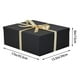 thumbnail image 2 of Caja de regalo OBMMIRAO extra grande negra con tapa de cartón de 43 x 33 x 15 cm, 2 of 7