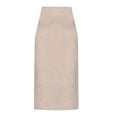 thumbnail image 4 of EDFBUYKRS Female Skirts Short Skirt Lingerie Women's Winter Wool Skirt Mid Length Woolen Skirt Thick Skirt, 4 of 4