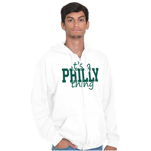 It's A Philly Thing Philadelphia PA Zip Up Hoodie Men's Women's Brisco Brands S