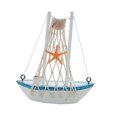 thumbnail image 4 of Estatuil Modelo 4.3 Pulgadas Para Decoración De / Escritorio / Estante / pequeña sa, 5 CUTICAT Barco de vela de madera náutica, 4 of 8