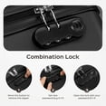 thumbnail image 5 of 4 Piece Luggage Sets Travel Suitcase Set,20/24/28/32 inch Luggage with 7PCS Organizer Bags, Black, 5 of 12