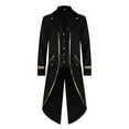thumbnail image 2 of Steampunk Jackets For Women Victorian Tailcoat Pirate Coat 2 of 10