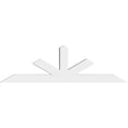 thumbnail image 2 of 96"W x 28"H x 6"D x 6"F, 7/12 Pitch, Saratoga Architectural Grade PVC Gable Bracket, 2 of 8