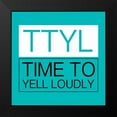 thumbnail image 2 of Grey, Jace 20x20 Black Modern Framed Museum Art Print Titled - TTYL, 2 of 5