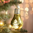 thumbnail image 4 of JVBTVB Christmas Tree Light Up Ornaments – 6-Pack Assorted Electroplated Glowing Ball Pendants with Battery-Powered LED, On/Off Switch, for Holiday Tree, Fireplace & Wall Decor (8cm / 3.15in), 4 of 8