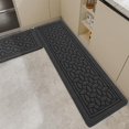 thumbnail image 2 of Kitchen Rug 45 x 150 cm, Sink Front Kitchen Mat, Non-slip and Washable Kitchen Mat for Kitchen, Dining Room, Laundry Room (Gray), 2 of 4