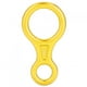 thumbnail image 4 of Descensor de cuerda con forma de 8 de 35 kN, anillo de rapel, equipo de rescate para escalada en roca (dorado), 4 of 12