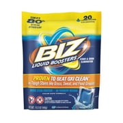 Biz Liquid Boosters Stain and Odor Eliminator, 20 Loads