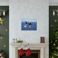 thumbnail image 5 of Funny Whale Silly Whale Scene Couple Wall Art Ready to Hang Unframed, 5 of 18