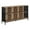River Oak, variant on Scranton & Co Industrial 8-Cube Bookshelf with Metal Frame in White