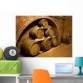 thumbnail image 1 of Wine Barrels Wall Mural by Wallmonkeys Peel and Stick Graphic (36 in W x 27 in H) WM237013, 1 of 4